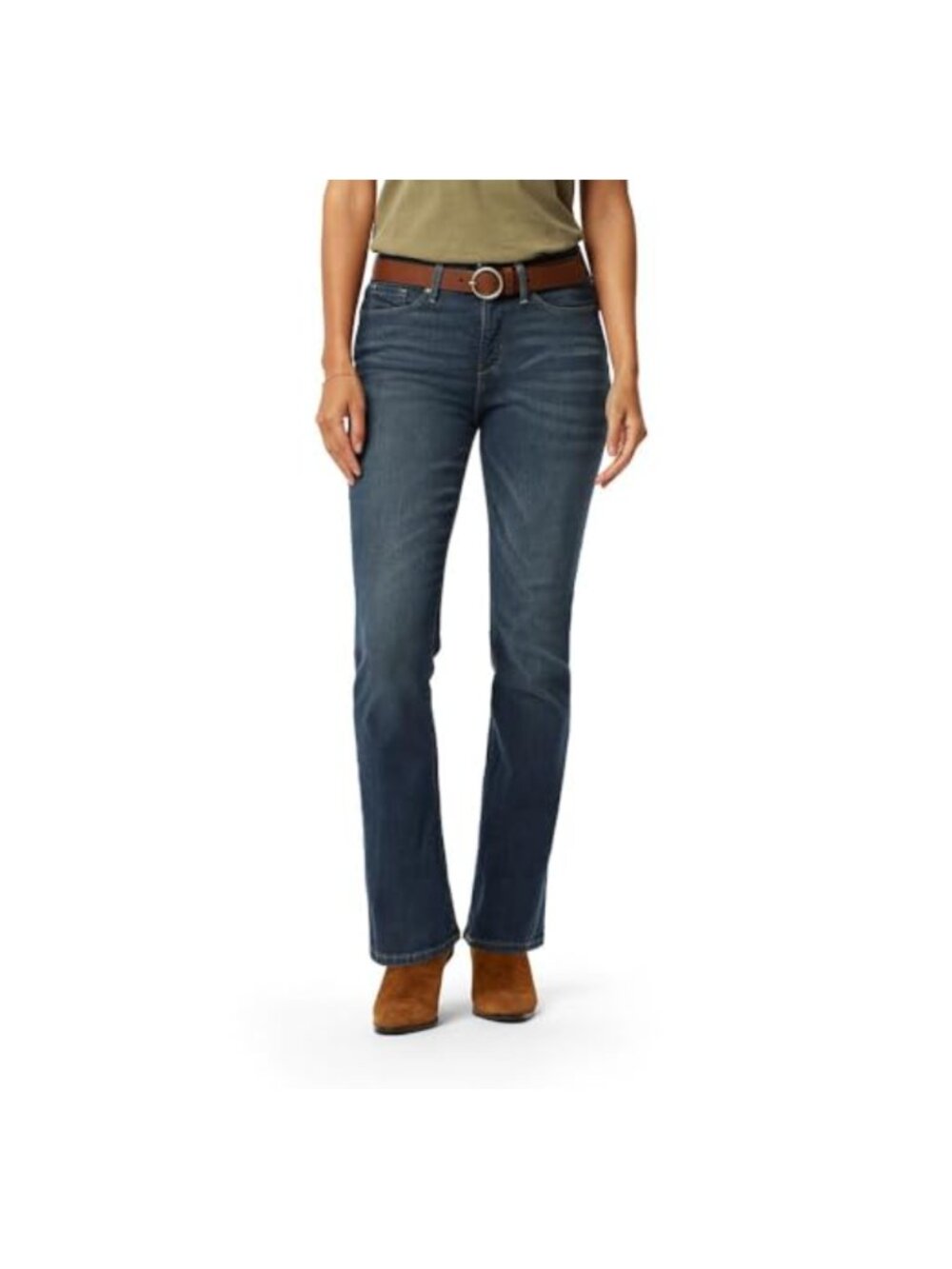 Levi Strauss Signature Gold Totally Shaping Bootcut Jeans Mid Rise Stretch Denim
